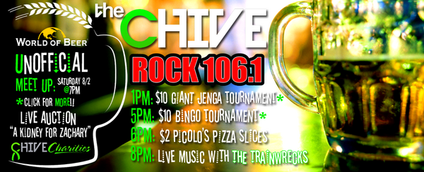ChiveOnSavannah's tweet photo. More details for this Saturday's Meet-Up at #WorldofBeer. http://t.co/Wvv6sJGx6w