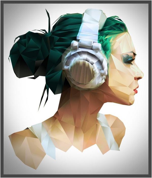 AgenciaIvarika's tweet image. Ejemplo 4 de #polygonaldesign