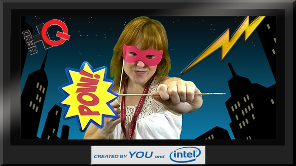 emilysnap's tweet photo. Superhero Action! #sdcc2014 #IntelAtNerdHQ #IntelNerdScene http://t.co/L2wEb4I8xt