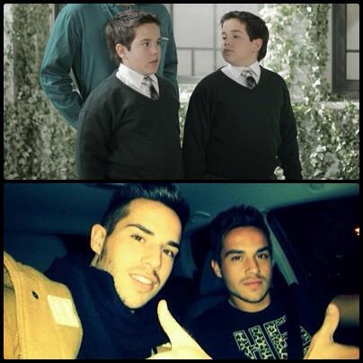 Irreconocibles, pero son ellos: los gemelos de #AnaYLos7 <a href="/GuilleeGR/">Guillermo Gallego</a> <a href="/AlejandroGR__/">AlejandroGR™</a>