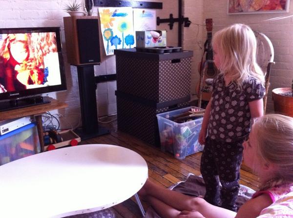 LilCreaturesNYC's tweet photo. "These could be the keys to the future," says Heaven. My own children watch http://t.co/nO7pY7vkIY 6 years later ... http://t.co/pyJkoUPm9Z