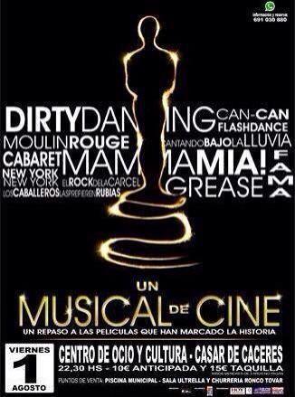 UnMusicalDeCine's tweet photo. El 1 de agosto viajamos a Casar de Cáceres para pasar un rato increíble con vosotros!
@HOYCasarCaceres 
@aytocasar http://t.co/aTEtKEYpzn