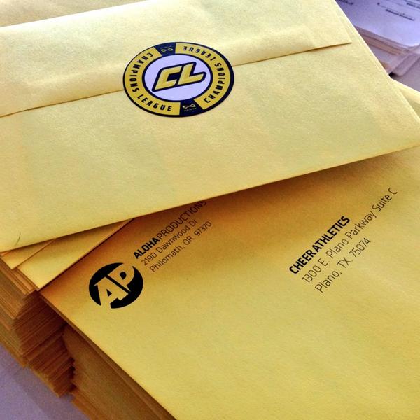 thechamp_events's tweet photo. What could it be? Send us a photo when you get your #yellowenvelope! #TheChampsLeague http://t.co/n079NP5crG