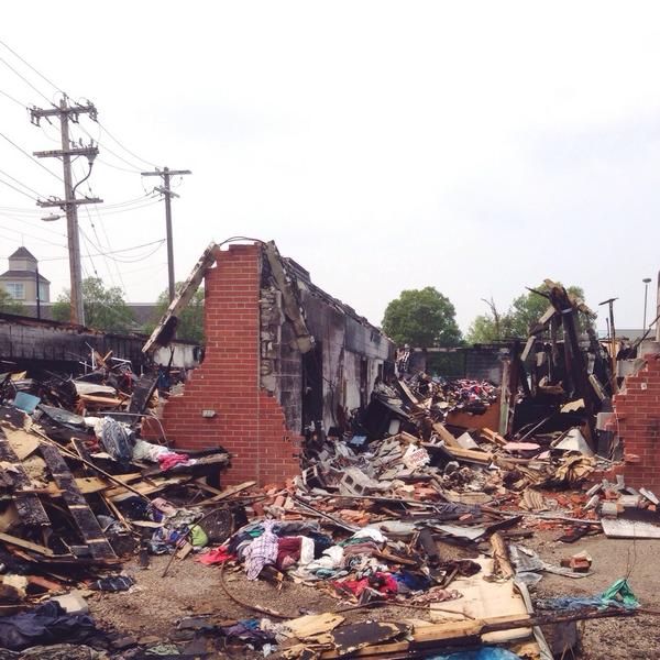 BissellCentre's tweet image. 100,000 articles of clothing destroyed. Pls donate at restorebissell.org. Retweet! Thanks #YEG! #RestoreBissell