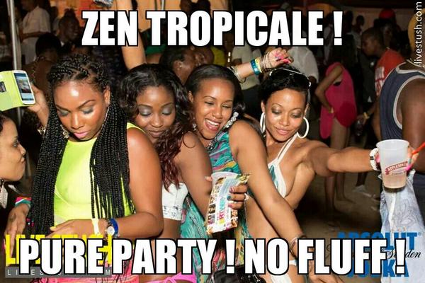 Saturday Is fast approaching ! Have you gotten your tickets yet !? Zen Tropicale ! The summers PUREST beach party !