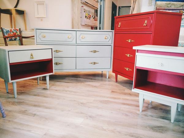 AubeDesign's tweet image. Aube se surpasse pour ses clients ✨ créations avec Chalk paint™ by @AnnieSloanHome