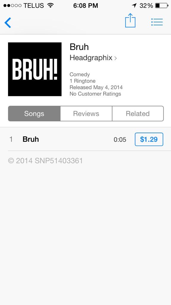 ZachStevens3's tweet image. Oh and look what I found... Turns out u didn't have to make your own! @DancesWithHoes #texttone #bruh