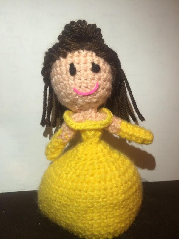 Crochetcartoons's tweet photo. For all the ladies in attendance @CincyComiCon September 5-7th #Princess #Belle #amigurumi #disney #ComicCon http://t.co/HRE5RgPS0t