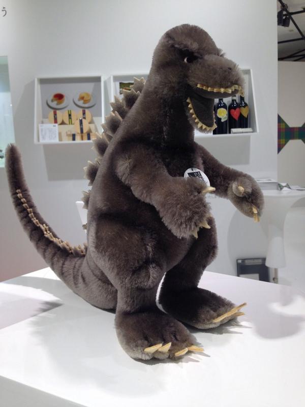 限定値下　シュタイフ　ゴジラ　レア