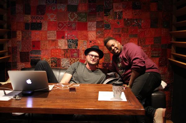 AdamAnders's tweet photo. Great session with @ANew92 today!
#DeepWellRecords #AtlanticRecords #Studio http://t.co/eJVjkidbu5