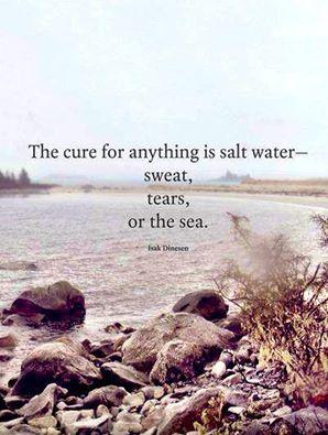 sharimycek's tweet photo. the cure for anything is #saltwater http://t.co/wzccDkR9Sx