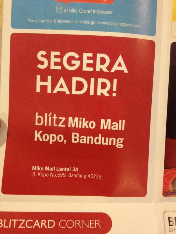 Opening Soon blitz Kopo <a href="/MikoMallKopoBDG/">Miko Mall</a> 
1 Agustus 2014
pict by Azharzone
