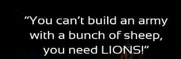 mz_tillieE's tweet photo. Evaluate ur circle! Do u all share the same goal? Build a pack of lions...no sheep allowed! All biz...not personal! http://t.co/XzZN0GAGMU