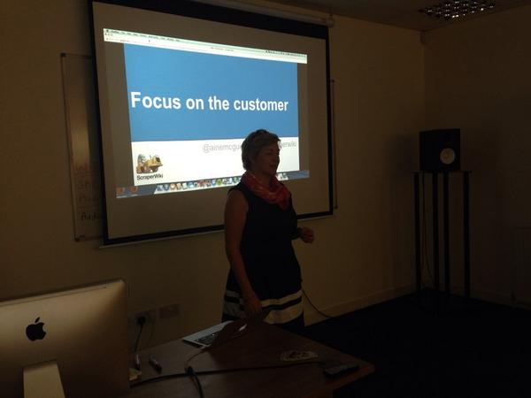 idea_award's tweet image. Kicking off the day with an exciting talk from @ScraperWiki #FestivalofCode #YRS2014 #ideaaward #entrepreneurs