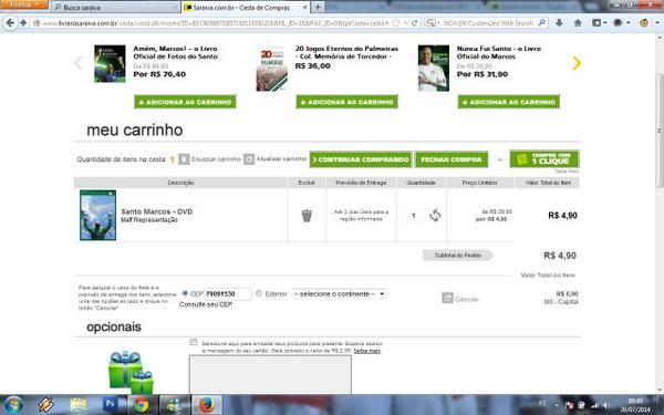 heltonverao's tweet photo. @saraivaonline black night? sendo q nenhuma compra é finalizada pelo valor real. seguem imagens q mostram, ABSURDO http://t.co/dhfOjYkxAx