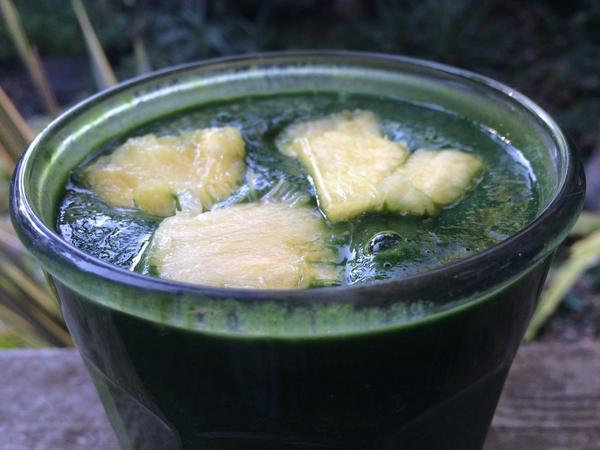 lorimaher's tweet image. Day 9 GGS challenge - used the last if the pineapple today - it tasted so sweet!@_KimberlySnyder