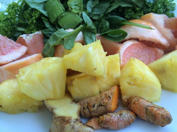 lorimaher's tweet image. Day 9 GGS challenge - used the last if the pineapple today - it tasted so sweet!@_KimberlySnyder