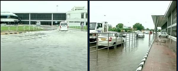 gujarat_model's tweet photo. “@ANI_news: Gujarat : Heavy rain causes waterlogging at Ahmedabad airport http://t.co/Di9kRzIbYt” Gujarat Model?
