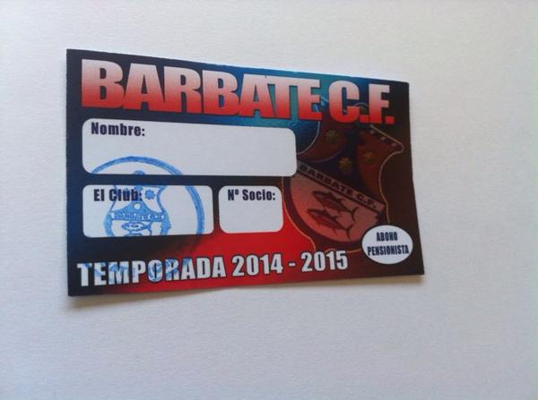 barbatecf2014's tweet photo. Hoy salen ala venta los carnets de socio del Barbate.c.f 
Caballeros 20€
Pensionista 10€
Señoras 10€ http://t.co/MbupYTERSx