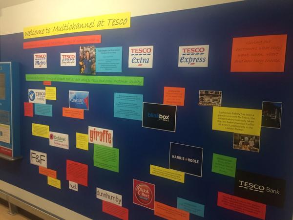 Fab new multichannel wall in Sheffield Abbeydale - helping to communicate brands! <a href="/TonyD_1/">Tony Davies</a> <a href="/JaneWilson73/">Jane Wilson</a> <a href="/carlfoz1/">Carl Foster</a>