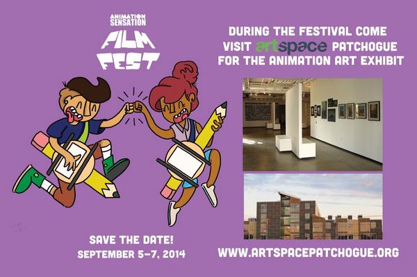 Animation Sensation (@asfilmfest) on Twitter photo Hey- We partnered up with <a href="/ArtspacePatch/">Artspace Patchogue</a> for an #animation #art #exhibit ! Don't miss it! #filmfestival #longisland Hey- We partnered up with <a href="/ArtspacePatch/">Artspace Patchogue</a> for an #animation #art #exhibit ! Don't miss it! #filmfestival #longisland