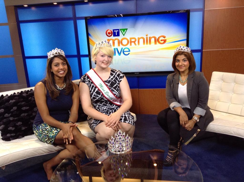 CTV Morning Live Regina on Twitter "Miss Earth Saskatchewan joined us earlier in studio