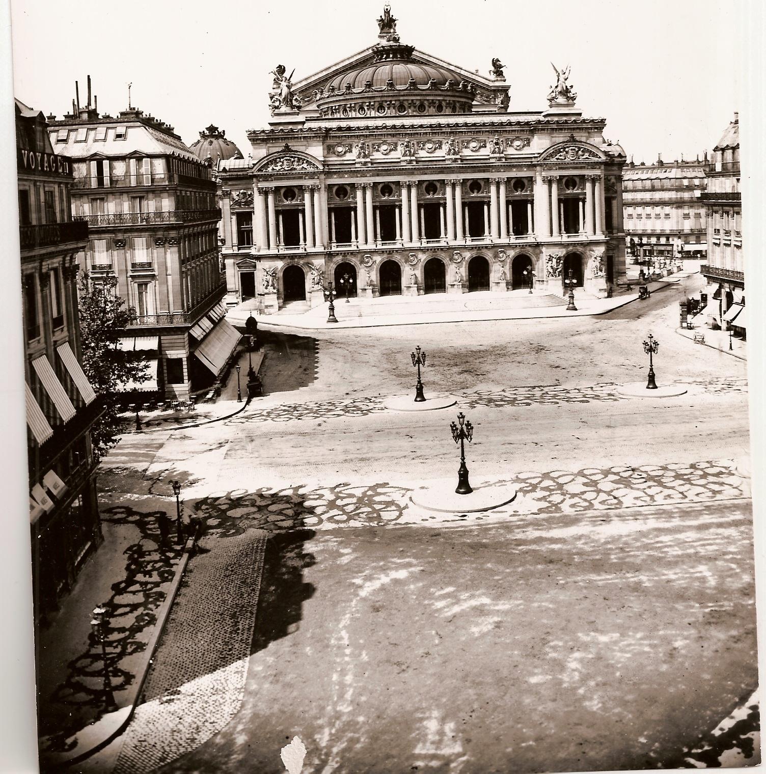 Picture of Paris Opera in 1875 