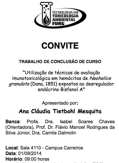 Toxicologia FURG (@toxicoambiental) Twitter Toxicologia FURG (@toxicoambiental) Twitter