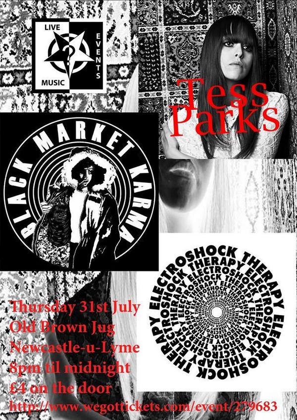 Tomorrow night at The Old Brown Jug! <a href="/blackmarketkarm/">Black Market Karma</a> <a href="/tessnormaparks/">tess parks</a> @oldbrownjug <a href="/SituationEvents/">The Situation</a>