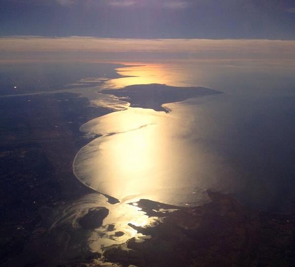 NorfolkRoyale's tweet photo. Beautiful shot thanks to @SouthTodayNews #bournemouth #christchurch #dorset #hampshire #sunset http://t.co/yaRHskg3QS