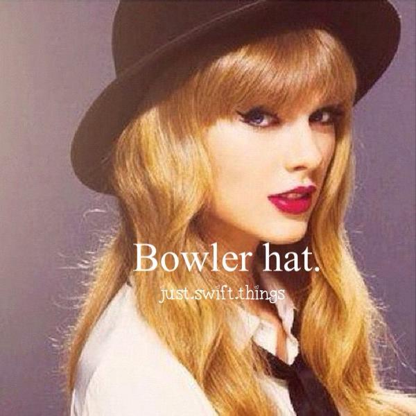 swift_things's tweet image. Bowler hat.