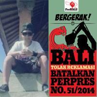 ballonAMSTRONG's tweet photo. Ikut bergerak #BaliTolakReklamasi @forbali13 @gendovara @JRX_SID http://t.co/0DxhLsy3pE