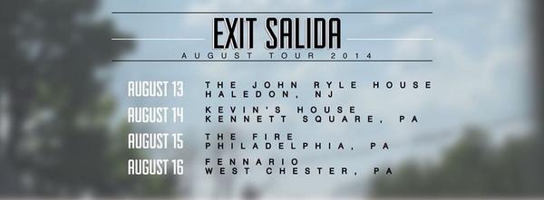 LukeIsLucas's tweet photo. Last night was my final show with @WK_Band. Now it's time to get ready for @ExitSalida's shows. http://t.co/VpUEu2Ot4a