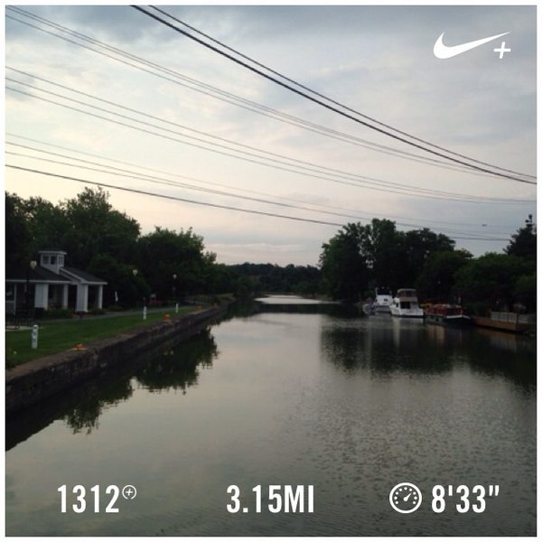 infuzion's tweet photo. A great morning run today. #CanalLife #CanalRun I just ran 3.15 mi with Nike+. http://t.co/9Q2reFRl64 #nikeplus http://t.co/3FgKF14uqI