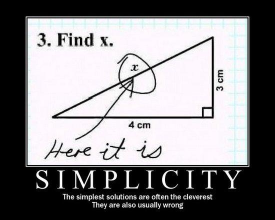 ss_ananda_pal's tweet photo. gone are those school days when we scratched our heads to find the missing 'x' ?#simplicity #mathematics http://t.co/KYT8FH89dl
