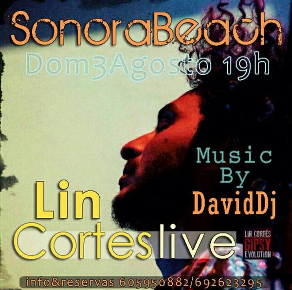 Este domingo cita obligada en el <a href="/SonoraBeach/">Sonorabeach</a> concierto de <a href="/linncortes/">L I N C O R T É S</a> y sesión de un servidor. DavidDJ