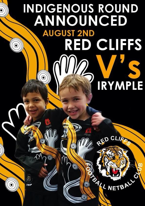 Take part in out Indigenous round, unite against Racism.Ceremony begins @ 2pm on Sat. <a href="/MilduraTalks/">MilduraTalks</a> <a href="/MilduraTourism/">Mildura Tourism</a>