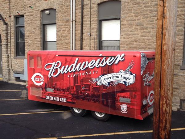 HCIchurch's tweet photo. A beer truck makes its way to our parking lot ahead of this weekend. Thanks to our beer sponsor, @CrowleysPub http://t.co/VpbM6F9yhc