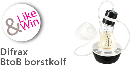 #Win een handige Difrax BtoB Borstkolf. Meer informatie testmama.nl/?p=6345