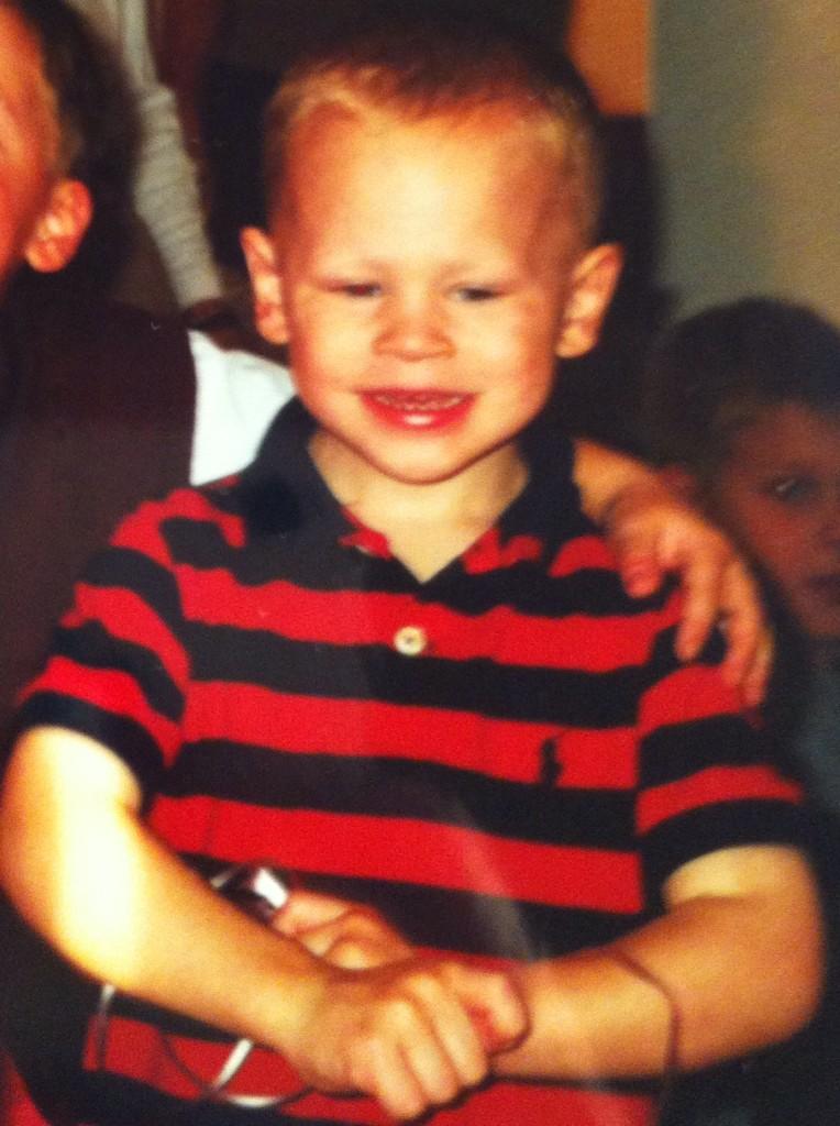 Happy birthday heres a picture of you as an innocent young child before you listened to wiz khalifa 