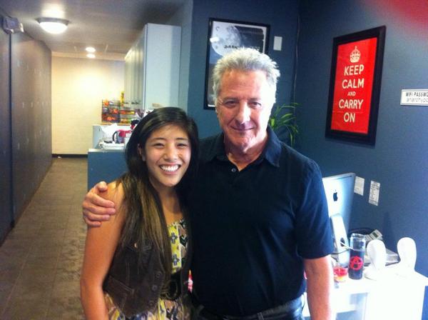 AnarchyPost's tweet image. @AnarchyPost studio assistant Leah with the best actor we have ever recorded.