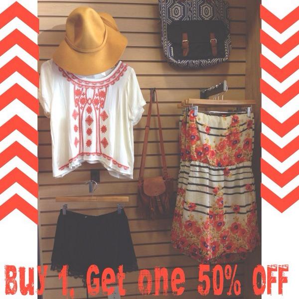 SumthinSavvy's tweet image. BUY 1, GET ONE 50% OFF! Offer ends Thursday!