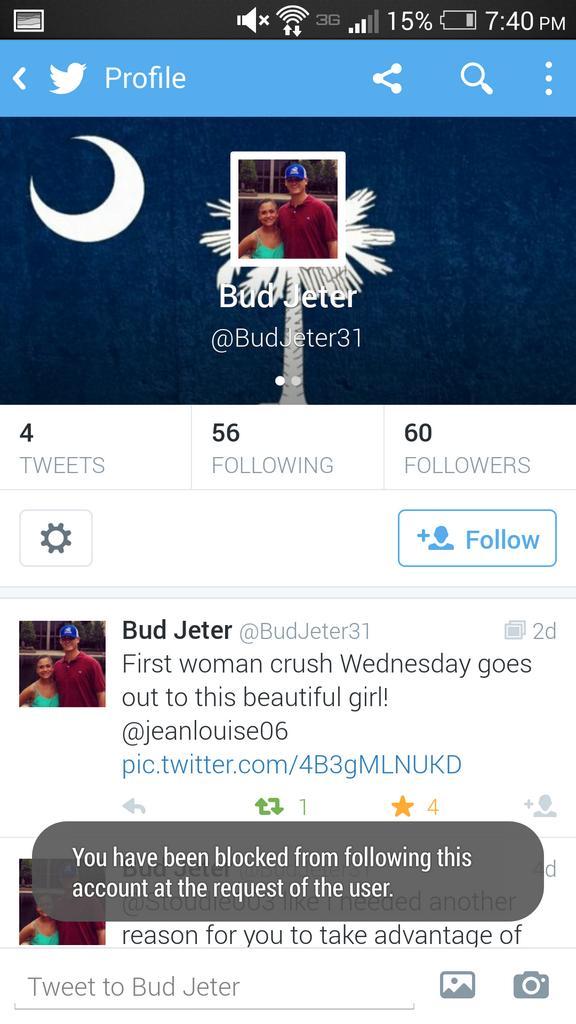 BudJeterisgod's tweet photo. Does Bud Jeter not want fans or what? http://t.co/DPX46JEdTI