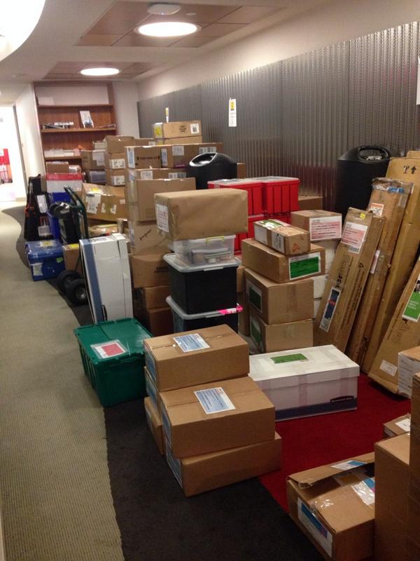 ASAEKelly's tweet image. “@Jeanne_Boone: Bye shipment, see you in @visitmusiccity next week!!! #asae14 http://t.co/daYLoFiqEo” THIS happened today!!