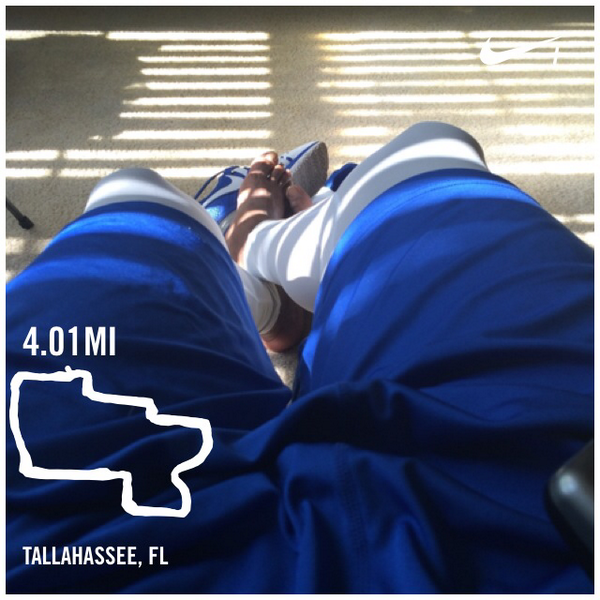 GoodLifeBoss's tweet image. Feet on fire 😫 #AllWorthIt #HyperStrong  I just ran 4.01 mi with Nike+. go.nike.com/08gk9kbg #nikeplus