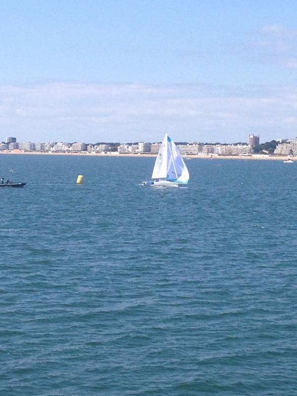 #2014CFEMRO <a href="/Normandyteam/">Normandy Elite Team </a> mené par Arthur Herreman prend ses marques sur le plan d'eau de Pornichet