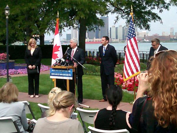 ahupfau's tweet photo. @onetoughnerd says that #NITC is critically important for Canada-US trade #productionpartners http://t.co/ax719lIOKL