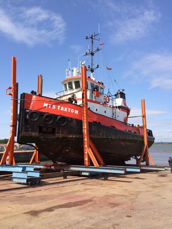 Mctays1's tweet photo. MTS TAKTOW arrived @Mctays1 this afternoon. #maritime #Mersey #ship repairs http://t.co/Tf2Bi0uhqa