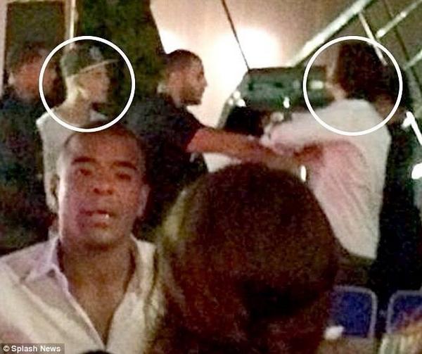 btnaut's tweet photo. Eric morillo photo bombing like a dream  while Orlando bloom gives bieber a pasting in Ibiza last night 😂 RT http://t.co/7XOIMhrcZV