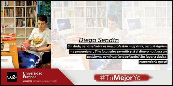 'Ser diseñador es un nunca acabar y un volver a empezar continuo' <a href="/Habla_Diego/">Diego Sendín</a> ➡ bit.ly/1fHTjXJ #TuMejorYo